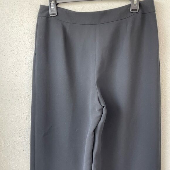 Halogen Black Wide Leg Dress Pants Size 6 EUC - Picture 4 of 6
